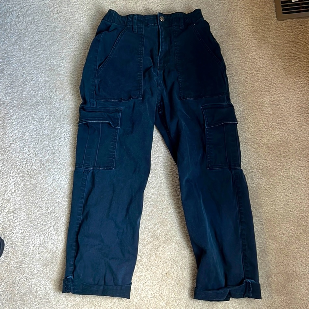 Hollister Black Cargo Pants